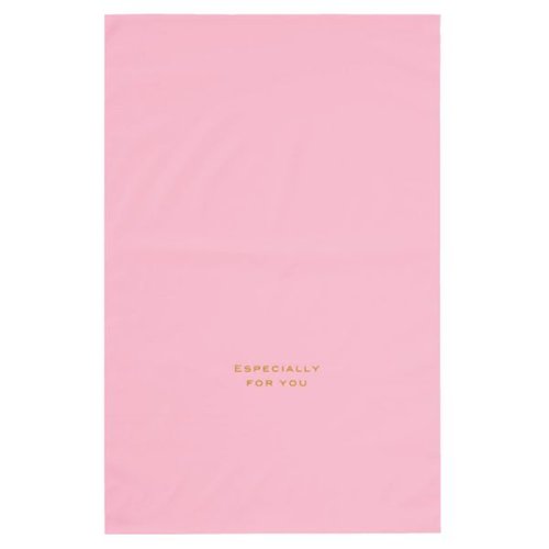 ラッピング用品 梨地バッグピンク-LL(20枚) ヘッズ画像
