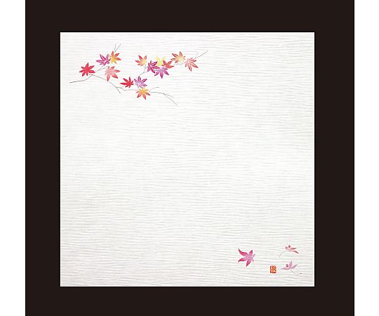 耐油しぼり懐敷 4寸(100枚入) もみじ画像