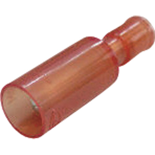 防水形ﾋﾟﾝ端子 ｵｽ 赤 1ﾊﾟｯｸ(10個)画像