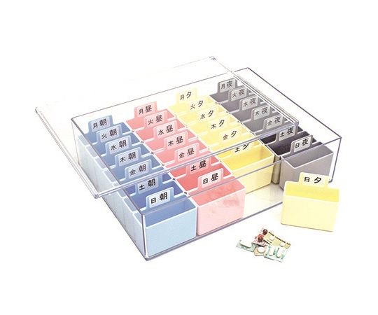 週間くすりケース 1日4回