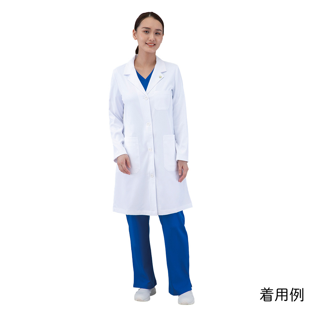 THE　WHITE　COAT　レディス白衣（ミニマリストシリーズ）　M相当