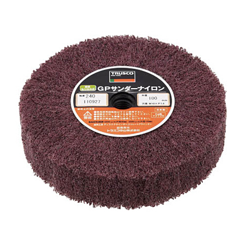 直接ねじ込み式GPｻﾝﾀﾞｰ･ﾅｲﾛﾝ(M10×P1.5ﾈｼﾞ穴付) #240 1箱(5個)画像