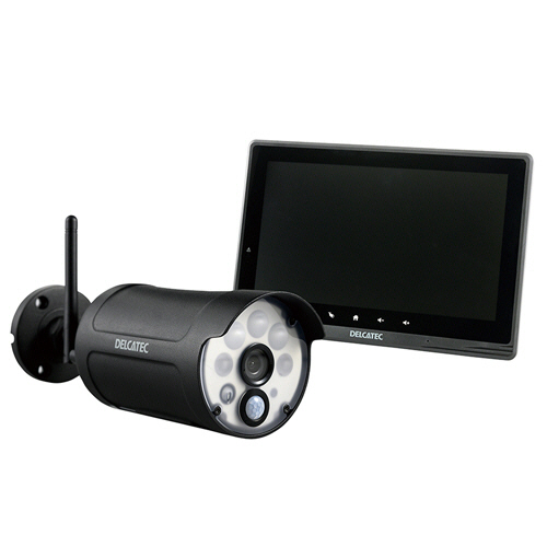 ｾﾝｻｰﾗｲﾄ付ﾜｲﾔﾚｽﾌﾙHDｶﾒﾗ&10型ﾓﾆﾀｰｾｯﾄ 1台