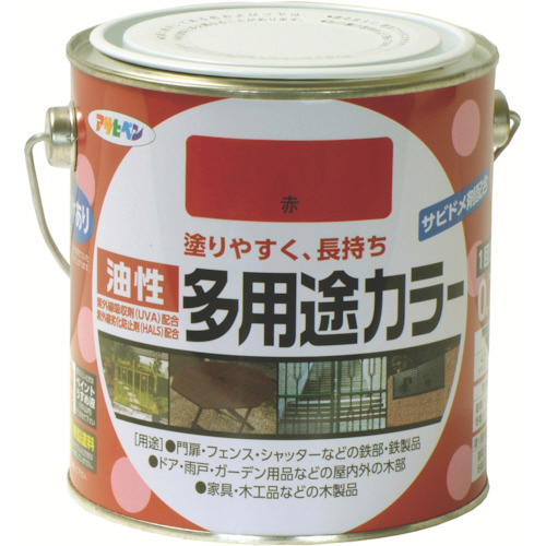 油性多用途ｶﾗｰ 0.7L 赤 1缶画像