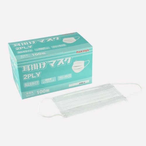マスク パックスタイル 2PLYマスク 耳掛けタイプ画像