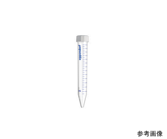 エッペンドルフコニカルチューブ 15mL ラック入 1式（500本入）画像