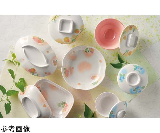 楕円皿（蓋） ゆらか 10個入 鮮やかな色合いの皿が、整然と重ねて並べられている様子