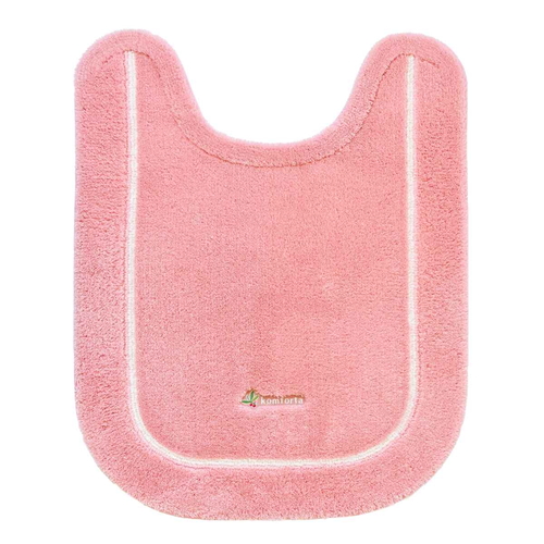 コムフォルタ6 ロングトイレマット 約75x60cm  P ピンク画像
