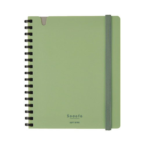 ソフトリングノート＜スーファ＞４ｍｍ方眼罫Ｘ５