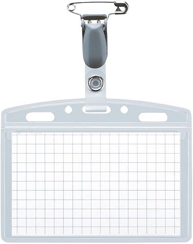 タッグ名札　名刺サイズヨコ　１０個入画像