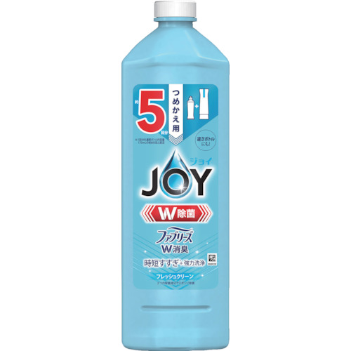 Ｐ＆Ｇ　ジョイ　Ｗ除菌　食器用洗剤　ファブリーズＷ消臭　フレッシュクリーン　詰め替え　６７０ｍｌ