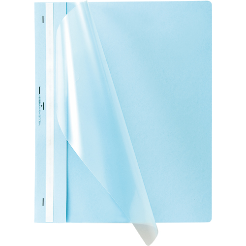 ﾌﾟﾚｾﾞﾝﾃｰｼｮﾝﾌｧｲﾙ ｽﾀﾝﾀﾞｰﾄﾞ A4ﾀﾃ 50枚収容 ﾌﾞﾙｰ 1ﾊﾟｯｸ(5冊)画像