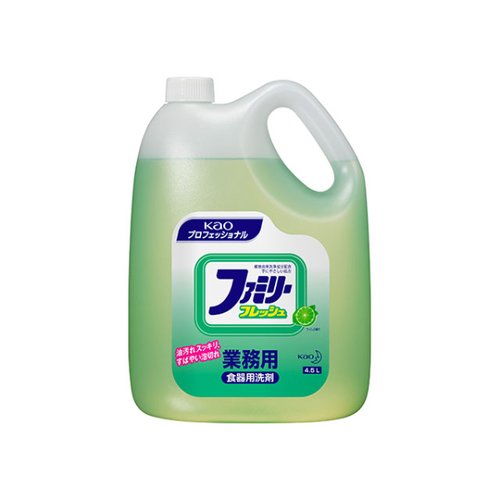 食器用洗剤 ファミリーフレッシュ4.5L 花王画像