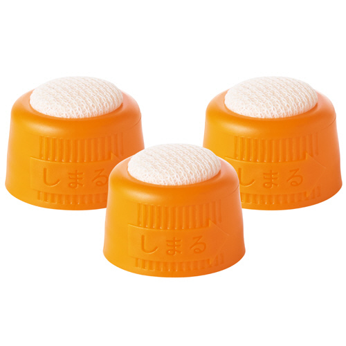 液状のり 交換ｽﾎﾟﾝｼﾞｷｬｯﾌﾟ 1ﾊﾟｯｸ(3個)