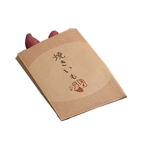 ガゼット袋 焼き芋ガゼット 平袋 未晒 パックスタイル [ケース販売]