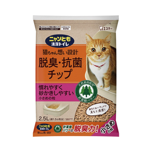 ニャンとも清潔トイレ　チップ　Ｓ　２．５Ｌ画像