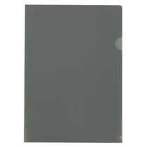 ｶﾗｰｸﾘｱﾌｫﾙﾀﾞｰ A4 ﾀﾞｰｸｸﾞﾚｰ 1ﾊﾟｯｸ(10枚)画像