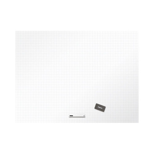 抗菌ホワイトマグネットシート暗線入り３Ｌ画像