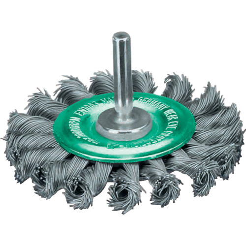 軸付ﾎｲﾙﾌﾞﾗｼ Φ75 ｽﾃﾝﾚｽ線 0.5 1個画像