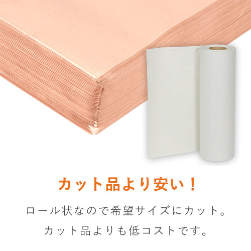 巻き長さが短い少量タイプのボーガスペーパー緩衝材