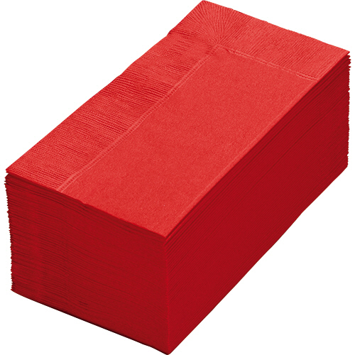 ｶﾗｰﾅﾌﾟｷﾝ 2PLY 8つ折 ｲﾀﾘｱﾚｯﾄﾞ 1ﾊﾟｯｸ(50枚)画像