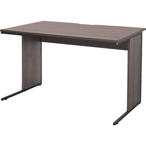 アールエフヤマカワ　ワークデスク２　Ｗ１２００×Ｄ７００　ウォルナット２画像