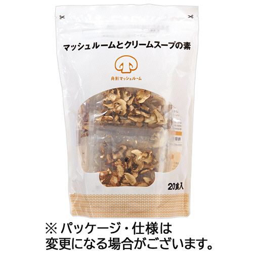 ﾏｯｼｭﾙｰﾑとｸﾘｰﾑｽｰﾌﾟの素 1ﾊﾟｯｸ(20食)画像