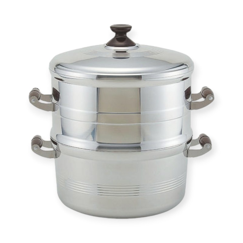 調理用品 長生セイロセット 一重30cm画像