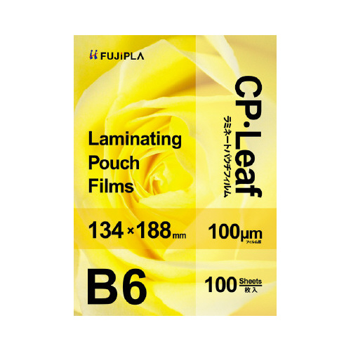 ラミネートフィルム１００μ　Ｂ６　１００枚画像
