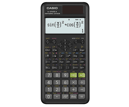 カシオ　関数電卓　394関数画像
