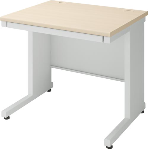 インベント平机奥行７００幅８００ナチュラル脚ＷＨ画像