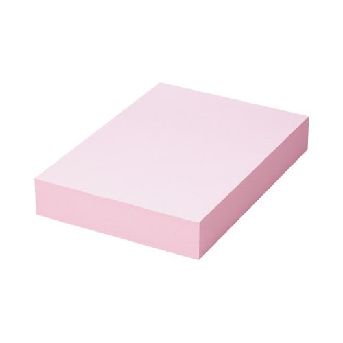 カラーペーパーＲ１００　ピンク　Ａ４　１冊５００枚画像