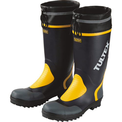 TULTEX(ﾀﾙﾃｯｸｽ) 安全ｺﾞﾑ長靴 ﾈｲﾋﾞｰ×ｲｴﾛｰ 25.0cm 1足画像