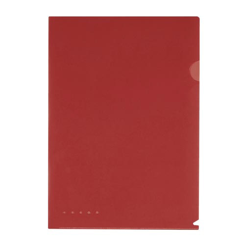 シンプルワーク　ブラインドホルダーA4　レッド画像