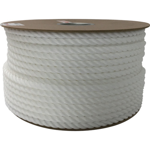 ﾎﾟﾘｴﾁﾚﾝﾛｰﾌﾟﾄﾞﾗﾑ巻 12mm×100m ﾎﾜｲﾄ 1巻画像