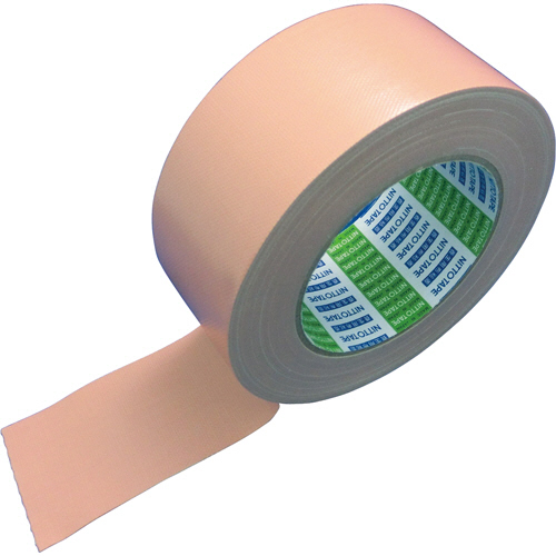 日東 養生用布粘着ﾃｰﾌﾟ NO.7500 50mmX25m さんご 1巻画像