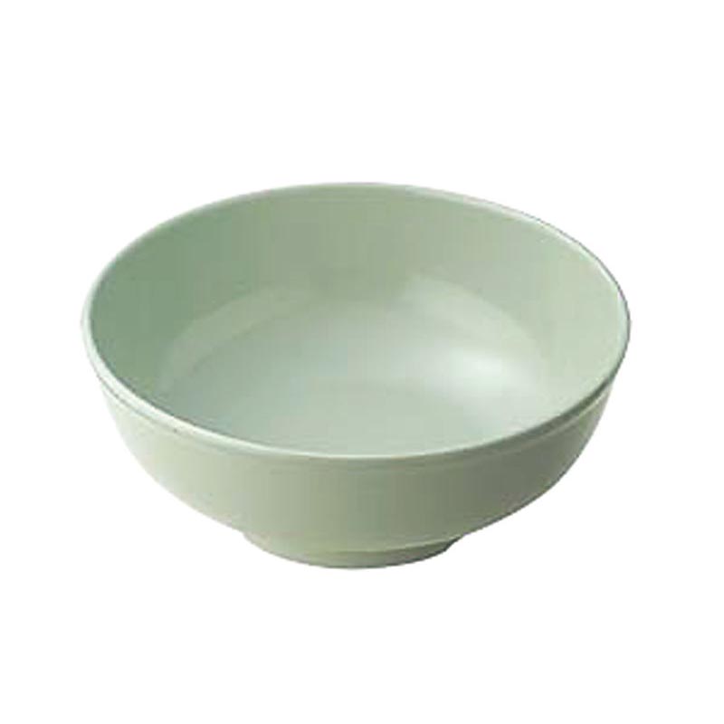 メラミン食器 青磁 CS-15G 胴張り丼(大) エンテック画像