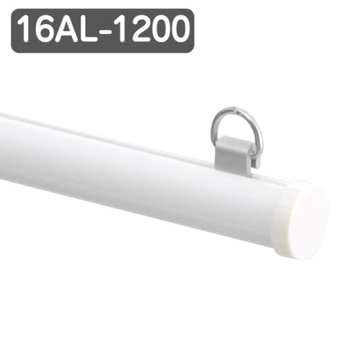 売場備品 メディアホルダーアルミ 16AL-1200 ホワイト 友屋画像