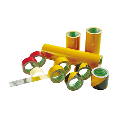 ｴﾙ日昌 粗面反射ﾃｰﾌﾟ 100mm×10m 黄 1巻画像