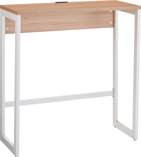 リスムハイデスクＷ１０００　白脚　ウォルナット