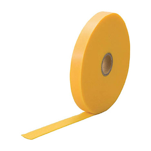ﾏｼﾞｯｸｹｰﾌﾞﾙﾛｰﾙﾀｲ 幅20mm×長さ10m黄 1巻画像