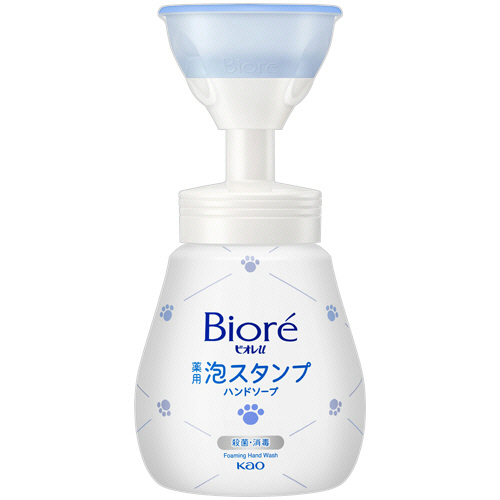 ﾋﾞｵﾚu 薬用泡ｽﾀﾝﾌﾟﾊﾝﾄﾞｿｰﾌﾟ にくきゅう型 ﾏｲﾙﾄﾞｼﾄﾗｽ 本体 240mL 1本画像