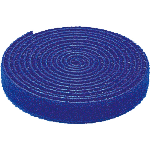 ｹｰﾌﾞﾙﾀｲ 面ﾌｧｽﾅｰ ﾌﾘｰｶｯﾄﾀｲﾌﾟ 長さ1500mm ﾌﾞﾙｰ 1本