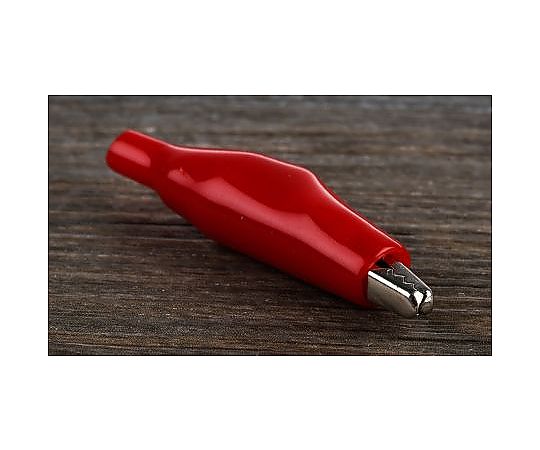 わに口クリップ 赤 1袋（10個入）画像