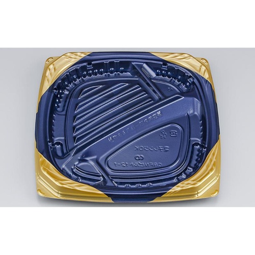 シーピー化成 弁当容器 CBFNビルト12-1 ソアBG 本体画像