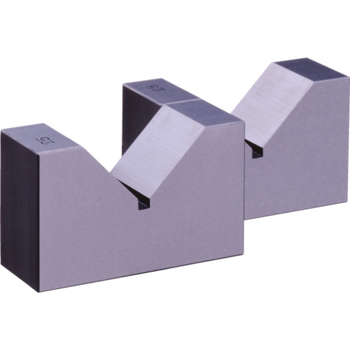 焼入Vﾌﾞﾛｯｸ 125mm 1組(2個)画像