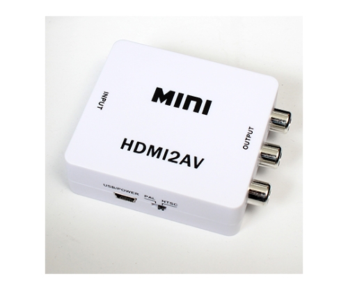 HDMIをコンポジットへ変換するアダプタ画像