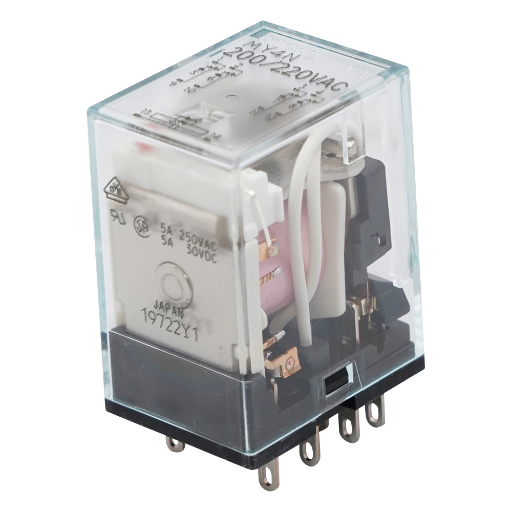 ミニパワーリレー（MY4形）　動作表示灯内蔵型