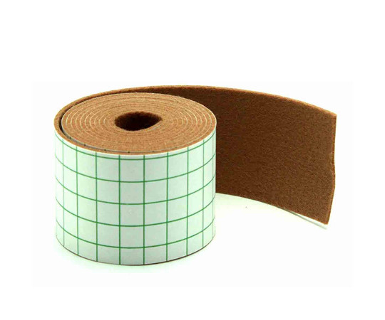 フェルトテープ　ソフトタイプ　厚み2mm×50mm×1800mm　茶画像