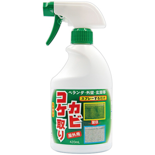 屋外用洗浄剤 ｺｹ･ｶﾋﾞ取り 本体 420mL 1本画像